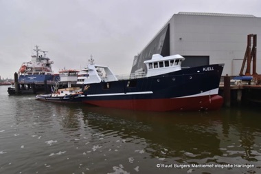 Viskotter KJELL, een prachtige schip